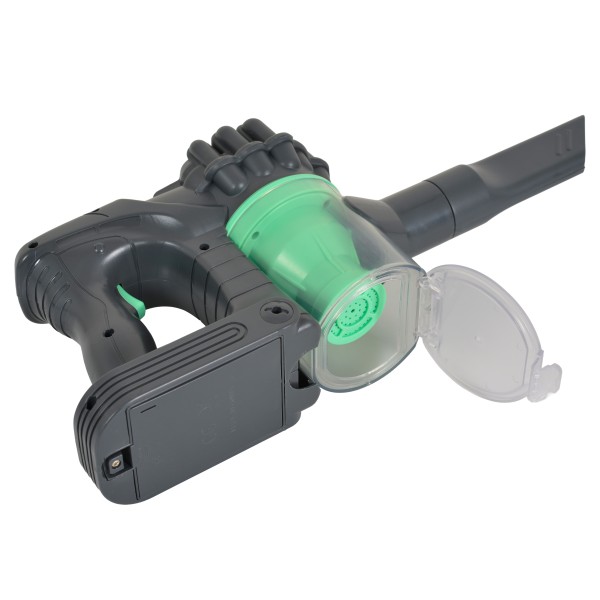 Set aspirator copii Boom Light cu aspirație reală, duze interschimbabile și suport depozitare, 3+ ani