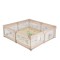 Spatiu de joaca copii Moni GameZone, 6-36 luni, 200x150 cm, covoras XPE, bile, cos baschet, pliabil