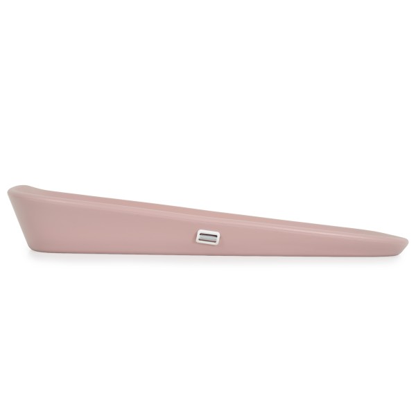 Saltea de înfășat Cangaroo Nuvia Pink din EVA impermeabil, cu centură, înclinare antireflux și scală măsurare, 0-12 luni