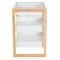 Masa de Infasat Cangaroo Timber din Lemn de Pin, 2 Rafturi Depozitare, pentru Saltea 50x70 cm