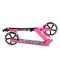 Trotineta Pliabila Byox Monster Pink, 6+ Ani, Roti LED 200 mm, Ghidon Reglabil 84-97 cm, ABEC-7, Max 100 kg