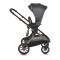 Cărucior 2in1 Cangaroo I Click Gray, Cadru Aluminiu, Pliere One Touch, Scaun Reversibil, Coș Nou-Născut Inclus, 0-4 Ani