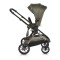 Cărucior 2in1 Cangaroo I Click Green, Cadru Aluminiu, Pliere One Touch, Scaun Reversibil, Coș Nou-Născut Inclus, 0-4 Ani