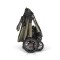 Cărucior 2in1 Cangaroo I Click Green, Cadru Aluminiu, Pliere One Touch, Scaun Reversibil, Coș Nou-Născut Inclus, 0-4 Ani