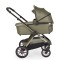 Cărucior 2in1 Cangaroo I Click Green, Cadru Aluminiu, Pliere One Touch, Scaun Reversibil, Coș Nou-Născut Inclus, 0-4 Ani