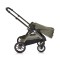 Cărucior 2in1 Cangaroo I Click Green, Cadru Aluminiu, Pliere One Touch, Scaun Reversibil, Coș Nou-Născut Inclus, 0-4 Ani