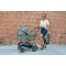 Cărucior 2in1 Cangaroo I Click Green, Cadru Aluminiu, Pliere One Touch, Scaun Reversibil, Coș Nou-Născut Inclus, 0-4 Ani