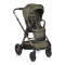 Cărucior 2in1 Cangaroo I Click Green, Cadru Aluminiu, Pliere One Touch, Scaun Reversibil, Coș Nou-Născut Inclus, 0-4 Ani