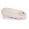 Suport de baie bebe Cangaroo Havana Pink cu termometru, pliabil, antiderapant, reglabil, 0–12 luni