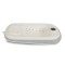 Suport de baie bebe Cangaroo Havana White cu termometru, pliabil, antiderapant, reglabil, 0–12 luni