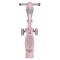 Trotineta copii 2 in 1 Byox Checkmate Lace Pink, cu scaun si ghidon reglabil, lumini si muzica, 3+ ani, 50 kg