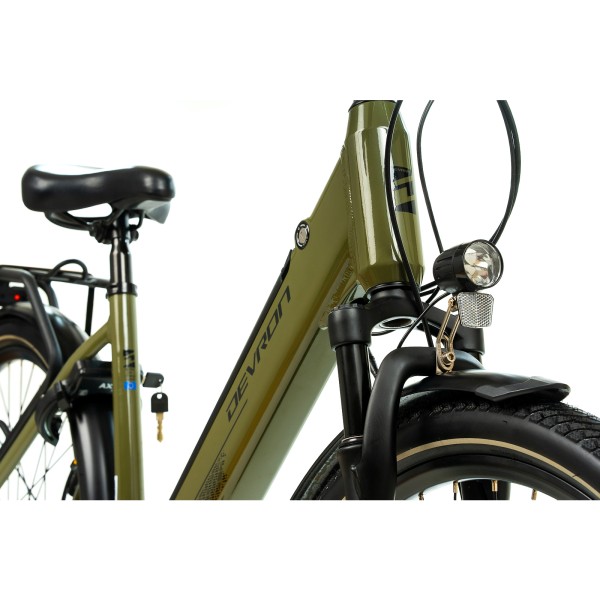 Bicicleta Electrica Devron 28426RM - 28 Inch, M, Verde