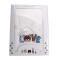 Set 2 bucati Păturică Bebe Cocolino Cangaroo 110x80 cm – Moale și Pufoasă, pentru Pătuț și Cărucior, 0+ luni, Alb si Albastru