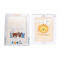 Set 2 bucati Păturică Bebe Cocolino Cangaroo 110x80 cm – Moale și Pufoasă, pentru Pătuț și Cărucior, 0+ luni, Alb si Galben