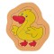 Set 8 Puzzle-uri din Lemn pentru Copii 3-5 Ani – Animale și Dinozauri, Joc Educativ