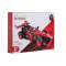 Set cuburi de construcție 503 piese – mașină de curse F1 roșie 33x8 cm, dificultate 3/5, 6 ani+