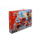 Set cuburi de construcție 709 piese Creative Blocks – Stație de Pompieri cu vehicule, elicopter și figurine, dificultate 4/5