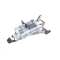 Cuburi construcție 570 piese Creative Blocks – lansator rachete, set complex cu 2 figurine, dificultate 4/5
