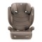 Scaun Auto i-Race Moni cu Isofix, Cool Beige R129 i-Size 100–150 cm, Tetieră Reglabilă, Booster Detasabil