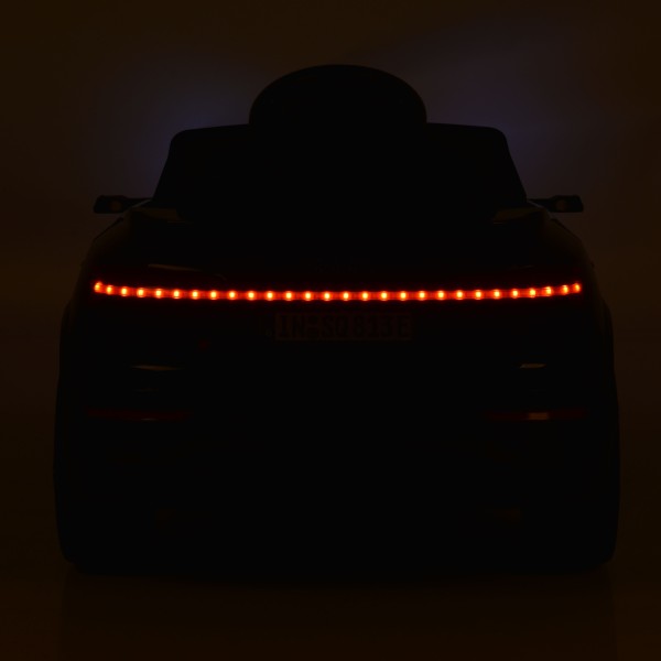 Masina Electrica Copii Audi SQ8 e-tron Red 12V 7Ah, Telecomanda 2.4GHz, Bluetooth, Lumini LED, Roti EVA