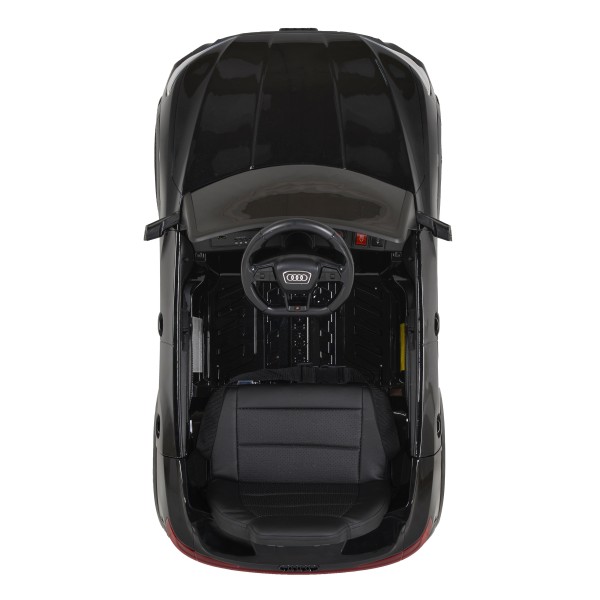 Masina Electrica Copii Audi SQ8 e-tron black 12V 7Ah, Telecomanda 2.4GHz, Bluetooth, Lumini LED, Roti EVA