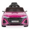 Masina Electrica Copii Audi SQ8 e-tron Pink 12V 7Ah, Telecomanda 2.4GHz, Bluetooth, Lumini LED, Roti EVA
