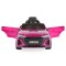 Masina Electrica Copii Audi SQ8 e-tron Pink 12V 7Ah, Telecomanda 2.4GHz, Bluetooth, Lumini LED, Roti EVA