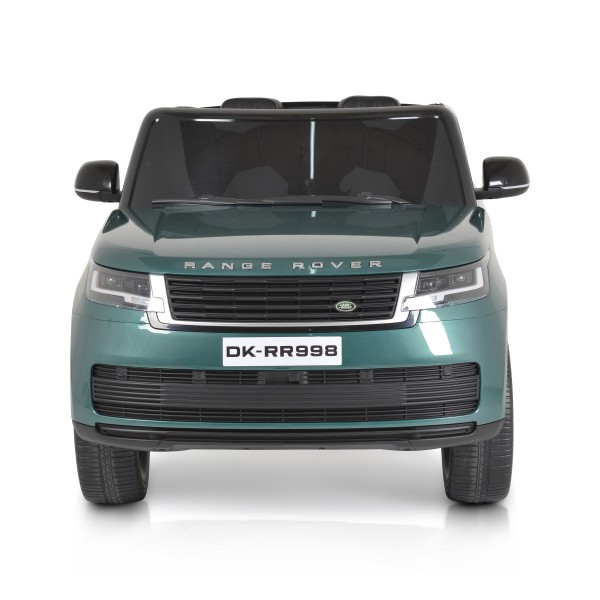 Masina Electrica Copii Land Rover green 24V 7Ah, 2x240W, 3 Viteze, Telecomanda 2.4GHz, Bluetooth, Roti EVA, Varsta 3-8 ani