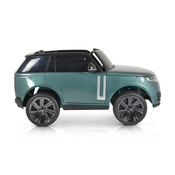 Masina Electrica Copii Land Rover green 24V 7Ah, 2x240W, 3 Viteze, Telecomanda 2.4GHz, Bluetooth, Roti EVA, Varsta 3-8 ani