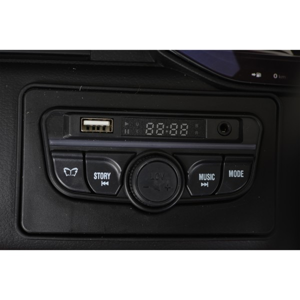 Masina Electrica Copii Land Rover green 24V 7Ah, 2x240W, 3 Viteze, Telecomanda 2.4GHz, Bluetooth, Roti EVA, Varsta 3-8 ani