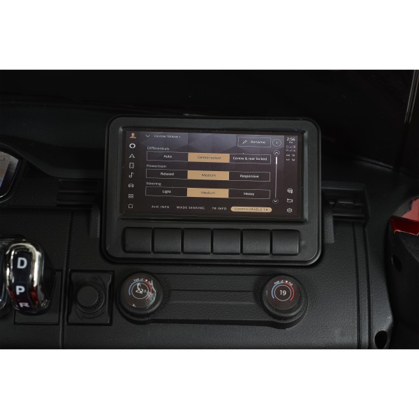Masina Electrica Copii Land Rover green 24V 7Ah, 2x240W, 3 Viteze, Telecomanda 2.4GHz, Bluetooth, Roti EVA, Varsta 3-8 ani