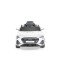 Masina Electrica Copii Audi White 12V 7Ah, 2 Motoare, 3-8 km/h, Telecomanda 2.4GHz, Bluetooth, Roti EVA