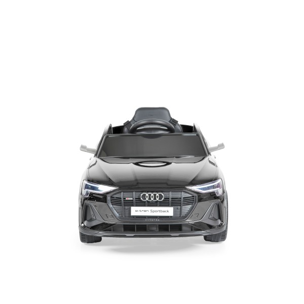 Masina Electrica Copii Audi Black 12V 7Ah, 2 Motoare, 3-8 km/h, Telecomanda 2.4GHz, Bluetooth, Roti EVA