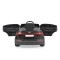 Masina Electrica Copii Audi Black 12V 7Ah, 2 Motoare, 3-8 km/h, Telecomanda 2.4GHz, Bluetooth, Roti EVA