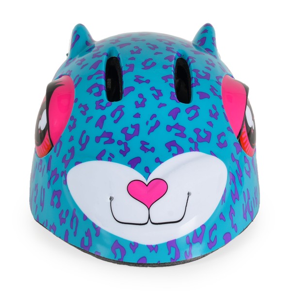 Cască pentru copii Byox Kati Turquoise cu lumină LED, ventilație și mărime reglabilă S (48–54 cm) – Protecție ușoară pentru bicicletă, trotinetă și role