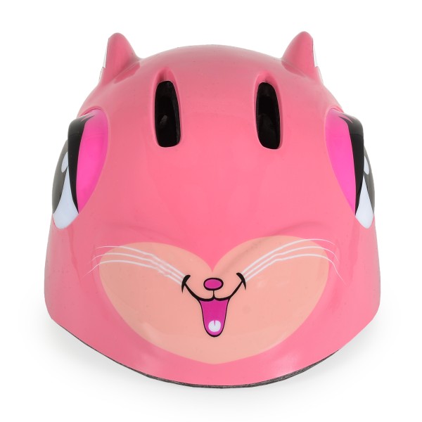Cască pentru copii Byox Kati Pink cu lumină LED, ventilație și mărime reglabilă S (48–54 cm) – Protecție ușoară pentru bicicletă, trotinetă și role