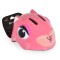 Cască pentru copii Byox Kati Pink cu lumină LED, ventilație și mărime reglabilă S (48–54 cm) – Protecție ușoară pentru bicicletă, trotinetă și role