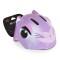 Cască pentru copii Byox Kati Liliac cu lumină LED, ventilație și mărime reglabilă S (48–54 cm) – Protecție ușoară pentru bicicletă, trotinetă și role