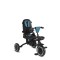 Tricicletă Pliabila cu maner Byox Cruz Blue 12-72 luni – scaun rotativ 360°, control parental, spătar reglabil și multiple spații de depozitare