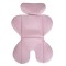 Scaun auto copii Moni Rock Pink i-Size 76–150 cm – centură 5 puncte, protecție laterală SIP, tetieră reglabilă și confort sporit în călătorii