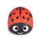 Cască copii Byox Ladybug reglabilă 48–54 cm cu lumină LED – protecție EPP+ABS, 11 orificii de ventilație, ideală pentru bicicletă, role și skate