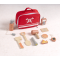 Set de joacă din lemn „Micul Pompier” Tooky Toy – joc de rol educativ cu stingător, topor, megafon și lopată – 3 ani+