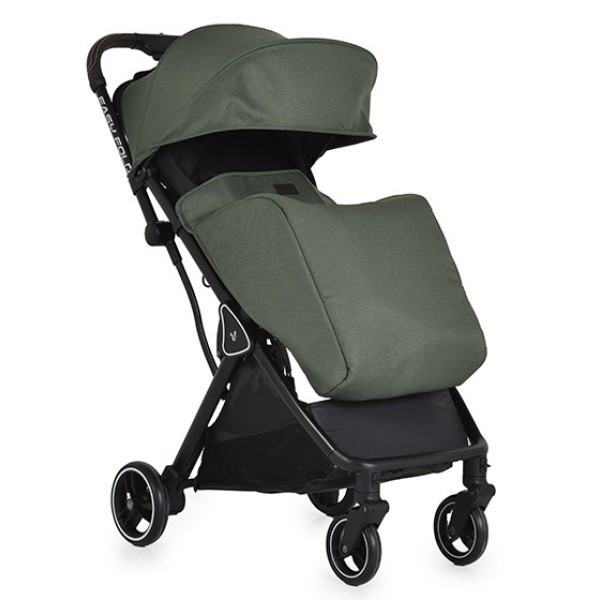 Carucior sport cu pliere automata Cangaroo Easy fold Verde , cadru usor din aluminiu