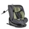 Scaun auto copii cu Isofix rotativ 360 grade Cangaroo Draco Olive Green I-size, pozitie de somn, 40-150 cm