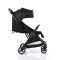 Carucior copii sport cu pliere automata Cangaroo Easy Fold Negru, cadru usor din aluminiu