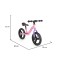 Bicicleta copii fara pedale Byox Kiddy Roz, cadru metalic usor, inaltime scaun reglabila