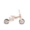 Tricicletă Pliabila 4 în 1 Byox Compacto Beige pentru Copii 12-36 Luni, Scaun Rotativ, Control Parental și Bicicleta de Echilibru