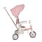 Tricicletă Pliabila 4 în 1 Byox Compacto Pink pentru Copii 12-36 Luni, Scaun Rotativ, Control Parental și Bicicleta de Echilibru