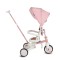 Tricicletă Pliabila 4 în 1 Byox Compacto Pink pentru Copii 12-36 Luni, Scaun Rotativ, Control Parental și Bicicleta de Echilibru