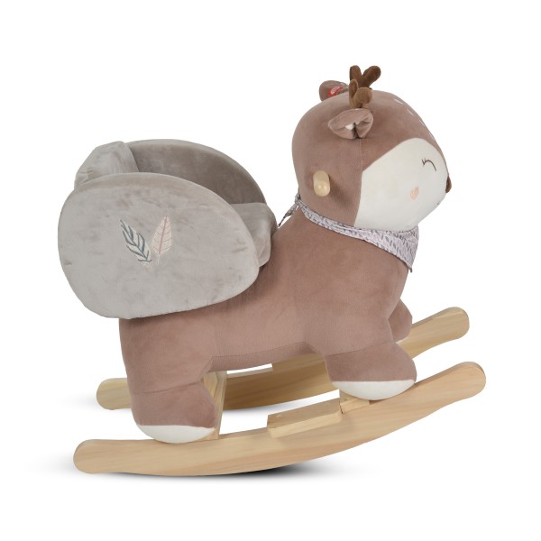 Leagăn de pluș muzical pentru copii Moni Toys Daphne – confortabil și sigur, 12 luni+, până la 30 kg